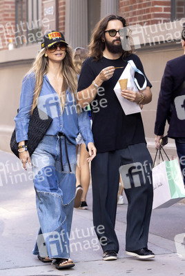 Heidi Klum und Tom Kaulitz unterwegs in New York