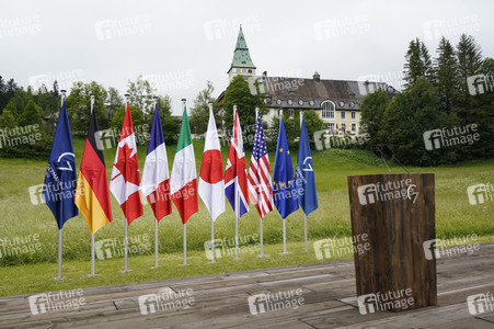 Abschlusspressekonferenz zum G7-Gipfel in Klais