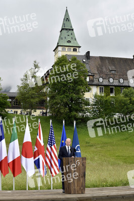 Abschlusspressekonferenz zum G7-Gipfel in Klais