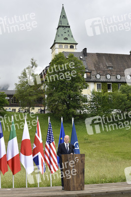 Abschlusspressekonferenz zum G7-Gipfel in Klais