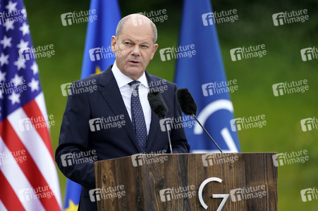 Abschlusspressekonferenz zum G7-Gipfel in Klais