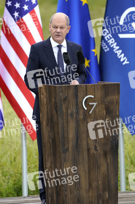 Abschlusspressekonferenz zum G7-Gipfel in Klais