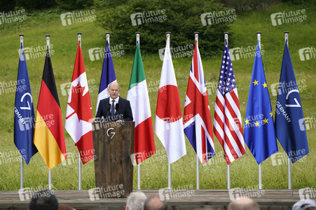 Abschlusspressekonferenz zum G7-Gipfel in Klais