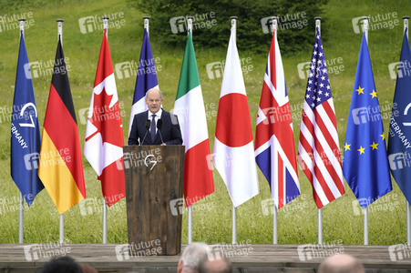 Abschlusspressekonferenz zum G7-Gipfel in Klais