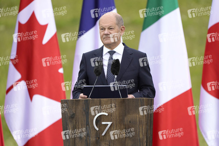 Abschlusspressekonferenz zum G7-Gipfel in Klais