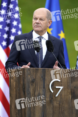 Abschlusspressekonferenz zum G7-Gipfel in Klais