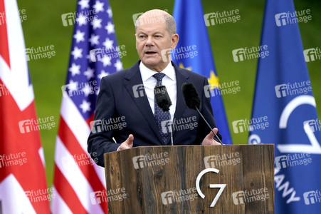 Abschlusspressekonferenz zum G7-Gipfel in Klais