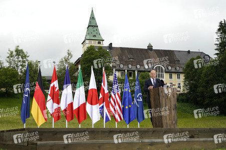 Abschlusspressekonferenz zum G7-Gipfel in Klais