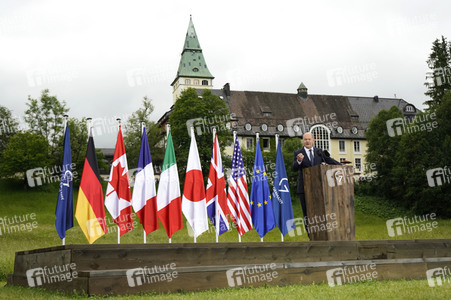 Abschlusspressekonferenz zum G7-Gipfel in Klais