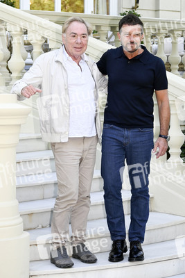 Photocall mit Antonio Banderas und Andrew Lloyd Webber in Madrid
