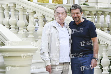 Photocall mit Antonio Banderas und Andrew Lloyd Webber in Madrid