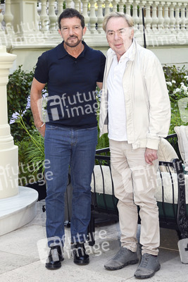 Photocall mit Antonio Banderas und Andrew Lloyd Webber in Madrid