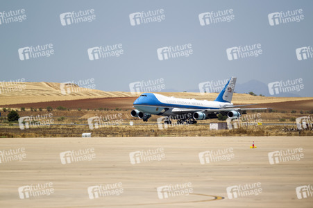 Ankunft von Präsident Biden in Madrid