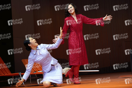 Theaterprobe 'Liebe, einfach außerirdisch' in Berlin