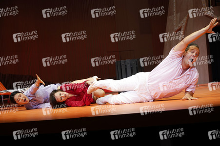 Theaterprobe 'Liebe, einfach außerirdisch' in Berlin