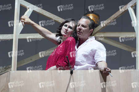 Theaterprobe 'Liebe, einfach außerirdisch' in Berlin