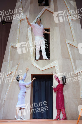 Theaterprobe 'Liebe, einfach außerirdisch' in Berlin