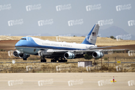Ankunft von Präsident Biden in Madrid