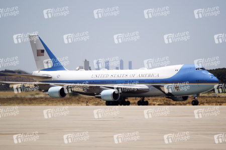 Ankunft von Präsident Biden in Madrid