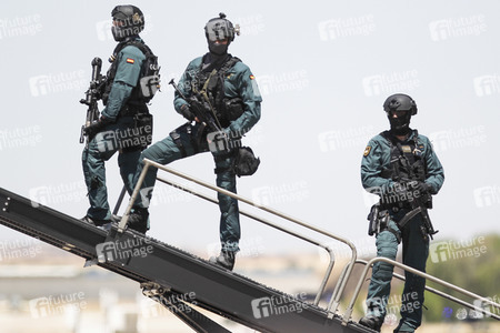 Ankunft von Präsident Biden in Madrid