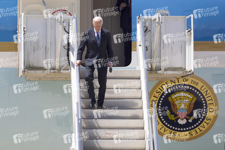 Ankunft von Präsident Biden in Madrid