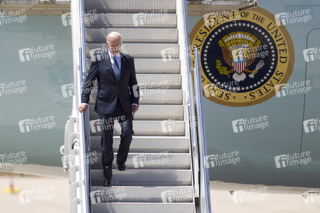 Ankunft von Präsident Biden in Madrid