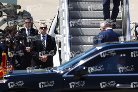 Ankunft von Präsident Biden in Madrid