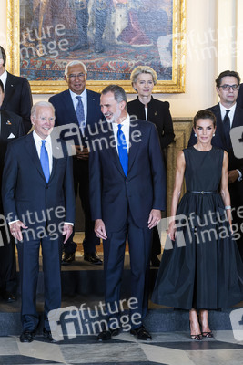 Fototermin zum Gala Dinner der Nato-Staats- und Regierungschefs in Madrid