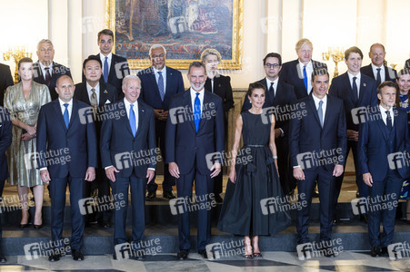 Fototermin zum Gala Dinner der Nato-Staats- und Regierungschefs in Madrid