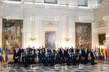 Fototermin zum Gala Dinner der Nato-Staats- und Regierungschefs in Madrid