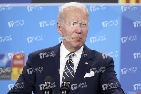 Pressekonferenz mit Joe Biden zum NATO Gipfel 2022 in Madrid