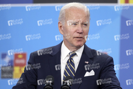 Pressekonferenz mit Joe Biden zum NATO Gipfel 2022 in Madrid