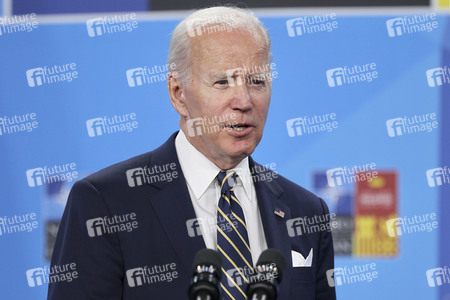 Pressekonferenz mit Joe Biden zum NATO Gipfel 2022 in Madrid