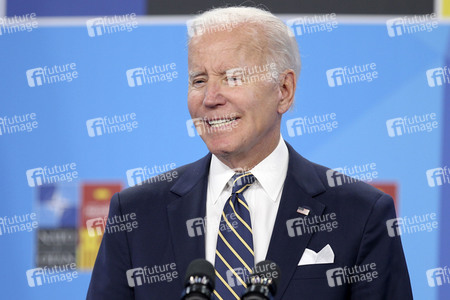 Pressekonferenz mit Joe Biden zum NATO Gipfel 2022 in Madrid