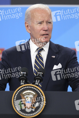 Pressekonferenz mit Joe Biden zum NATO Gipfel 2022 in Madrid