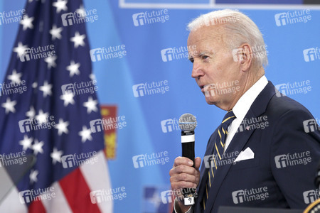 Pressekonferenz mit Joe Biden zum NATO Gipfel 2022 in Madrid