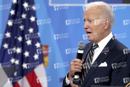 Pressekonferenz mit Joe Biden zum NATO Gipfel 2022 in Madrid