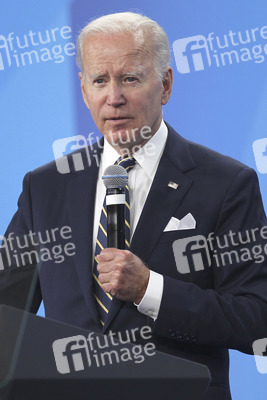 Pressekonferenz mit Joe Biden zum NATO Gipfel 2022 in Madrid
