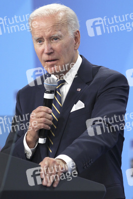 Pressekonferenz mit Joe Biden zum NATO Gipfel 2022 in Madrid