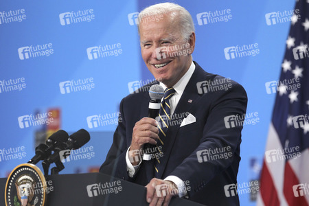 Pressekonferenz mit Joe Biden zum NATO Gipfel 2022 in Madrid