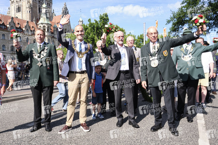 Schützenausmarsch zum Schützenfest 2022 in Hannover