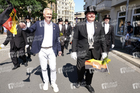 Schützenausmarsch zum Schützenfest 2022 in Hannover