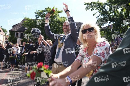 Schützenausmarsch zum Schützenfest 2022 in Hannover