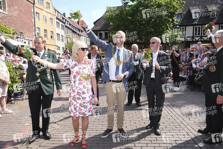Schützenausmarsch zum Schützenfest 2022 in Hannover