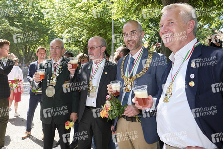 Schützenausmarsch zum Schützenfest 2022 in Hannover