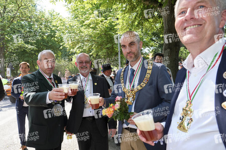 Schützenausmarsch zum Schützenfest 2022 in Hannover