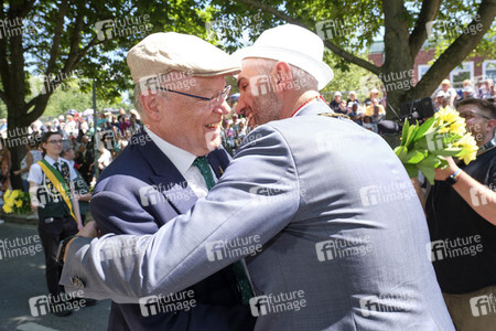 Schützenausmarsch zum Schützenfest 2022 in Hannover