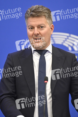 Pressekonferenz zum Digital Services Act und dem Digital Markets Act im EU-Parlament in Straßburg