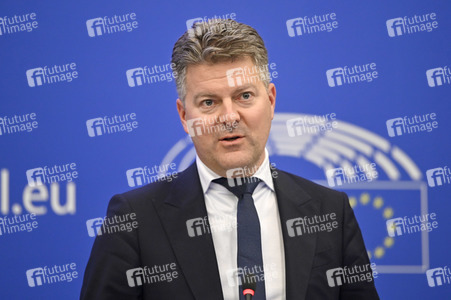 Pressekonferenz zum Digital Services Act und dem Digital Markets Act im EU-Parlament in Straßburg