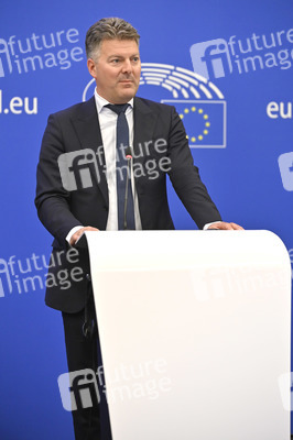 Pressekonferenz zum Digital Services Act und dem Digital Markets Act im EU-Parlament in Straßburg